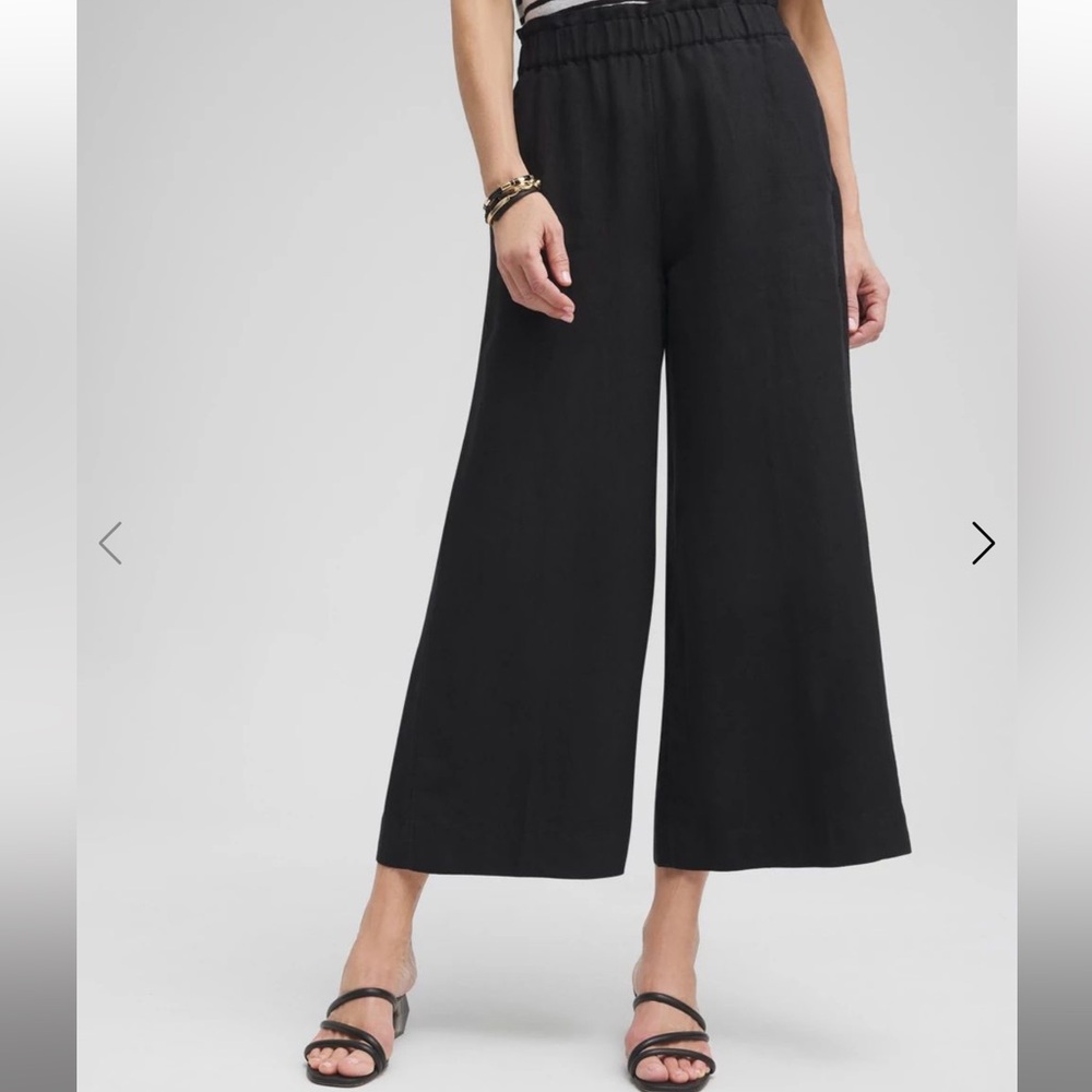 Chicos  linen culotte Pant  size 4 | ankle length